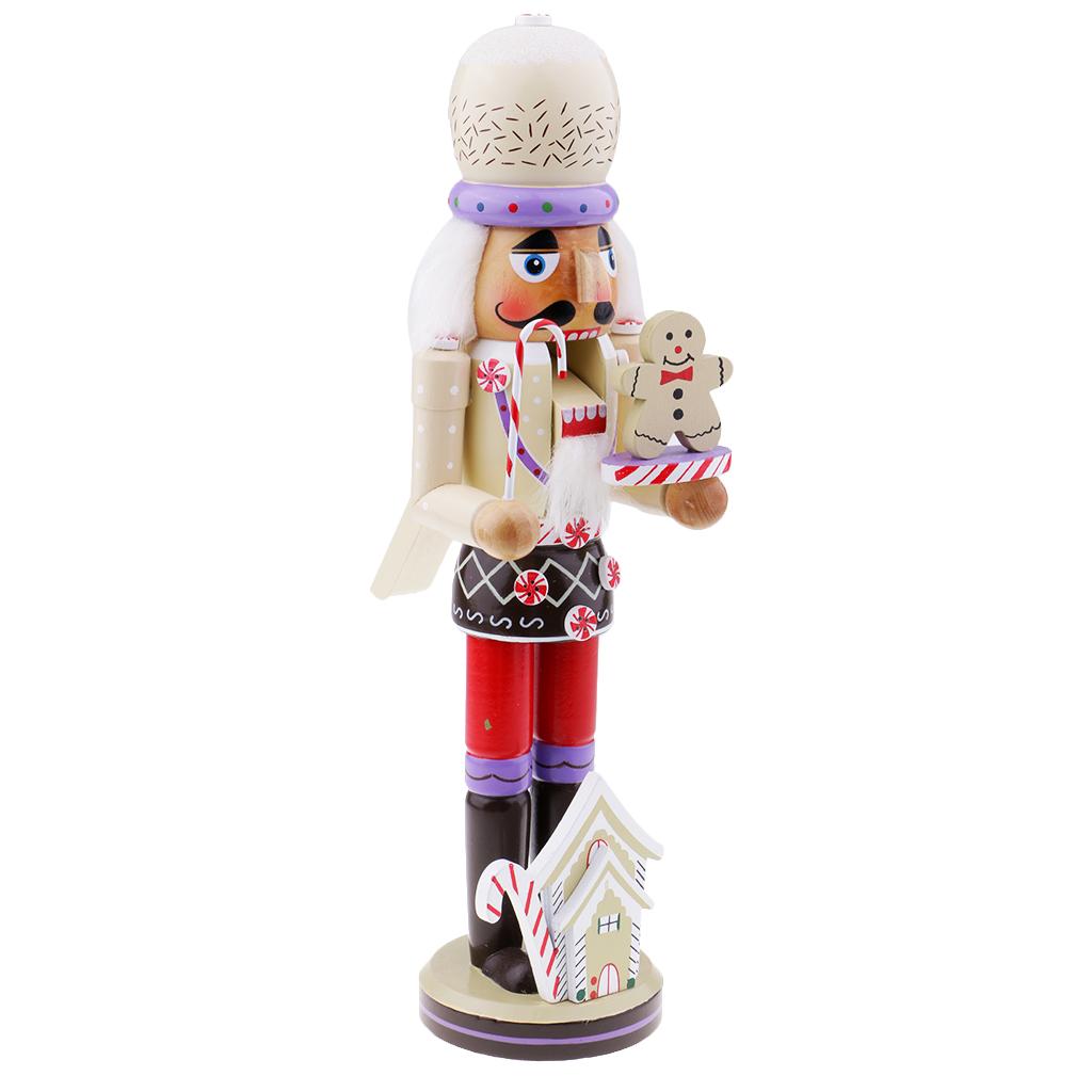 クルミの形をした卓上装飾品、アンティーク風のくるみ割り人形、 - Nutcracker Figurine のレビューと価格
