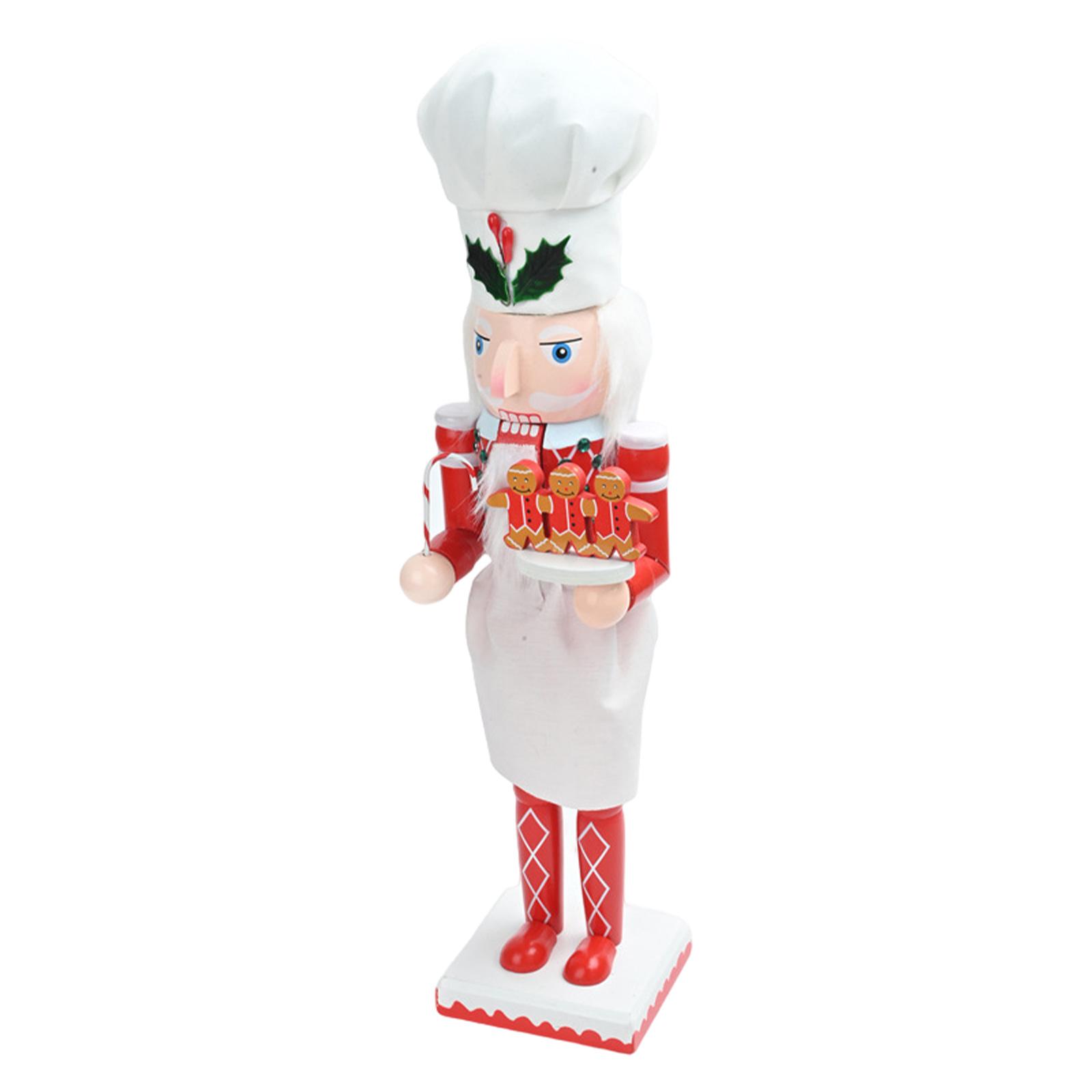 クリスマス・ナッツクラッカーの木製置物。家のリビング、テーブ - Nutcracker Figurine のレビューと価格