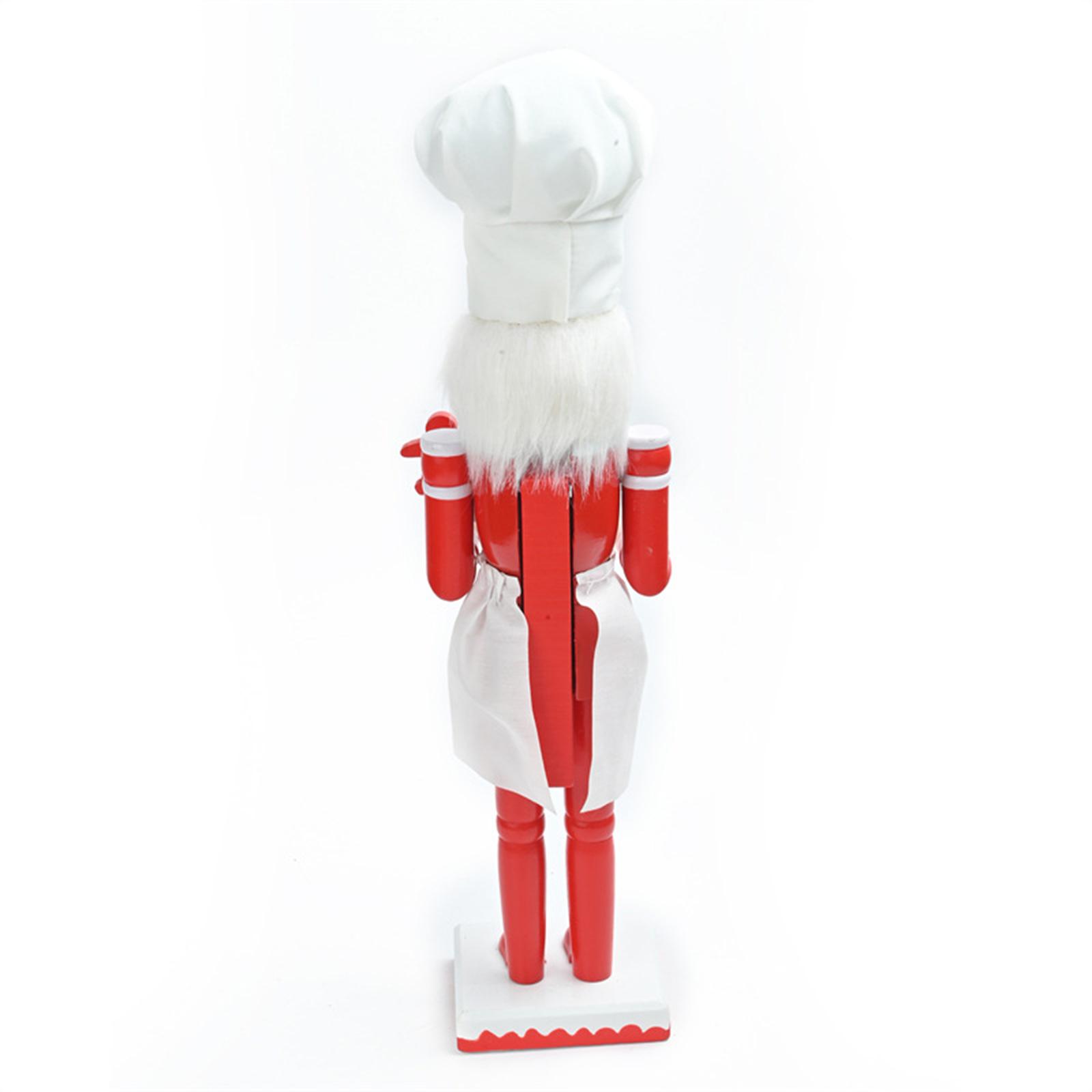クリスマス・ナッツクラッカーの木製置物。家のリビング、テーブ - Nutcracker Figurine のレビューと価格